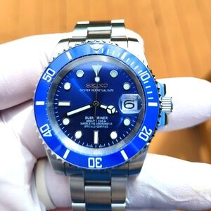 New Custom SeikoMod 40mm Automatic Dive Watch